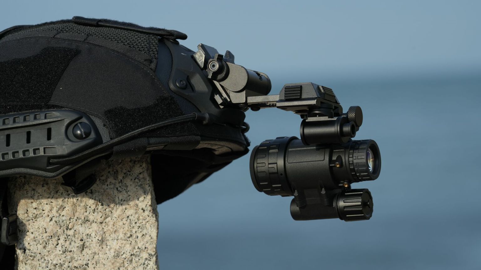 RNV-14 monocular on the helmet